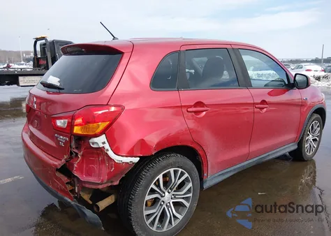 2016 Mitsubishi Outlander Sport 2.4 Es из США, поврежденный, VIN JA4AR3AW3GZ042614